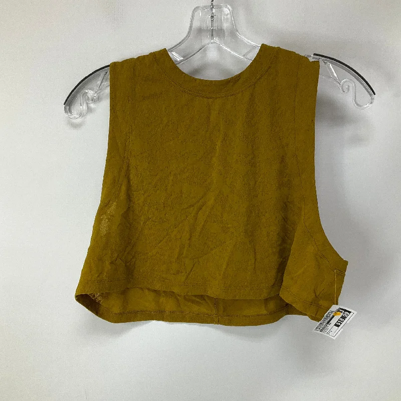 Yoga Bar for Mindful Eating -Athletic Bra By Lululemon In Yellow, Size: 2