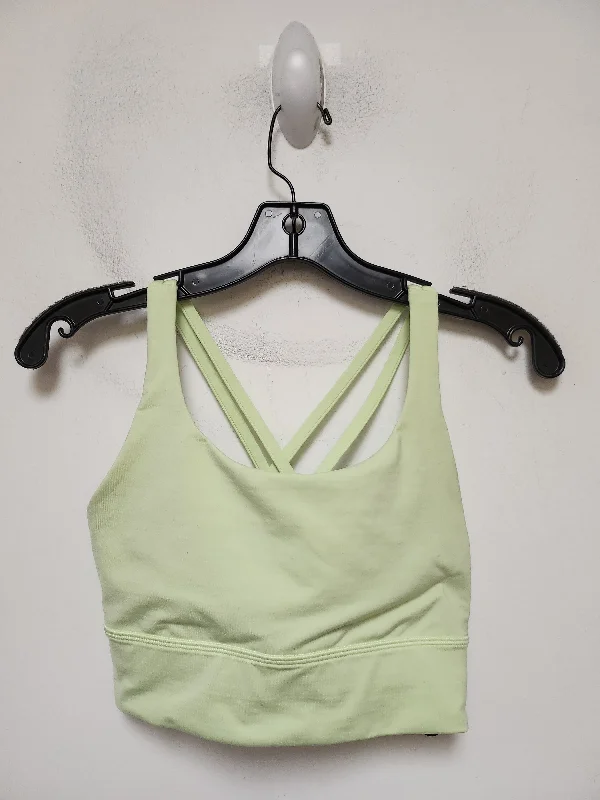 Yoga Bar with Raw Protein -Athletic Bra By Lululemon In Yellow, Size: M