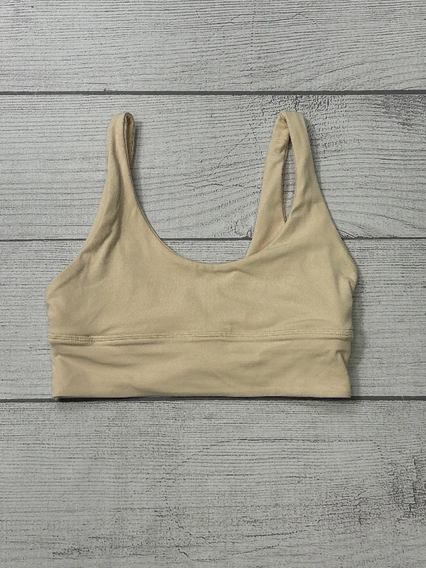 Yoga Bar with No Artificial Ingredients -Athletic Bra By Lululemon In Yellow, Size: S Yoga Bar with No Artificial Ingredients -Athletic Bra By Lululemon In Yellow, Size: S