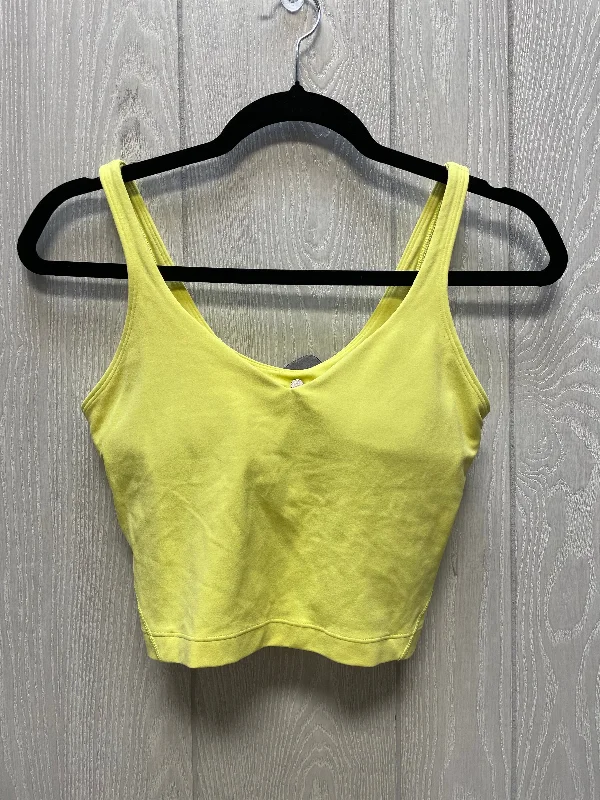 Yoga Bars with Protein and Fiber -Athletic Bra By Lululemon In Yellow, Size:S
