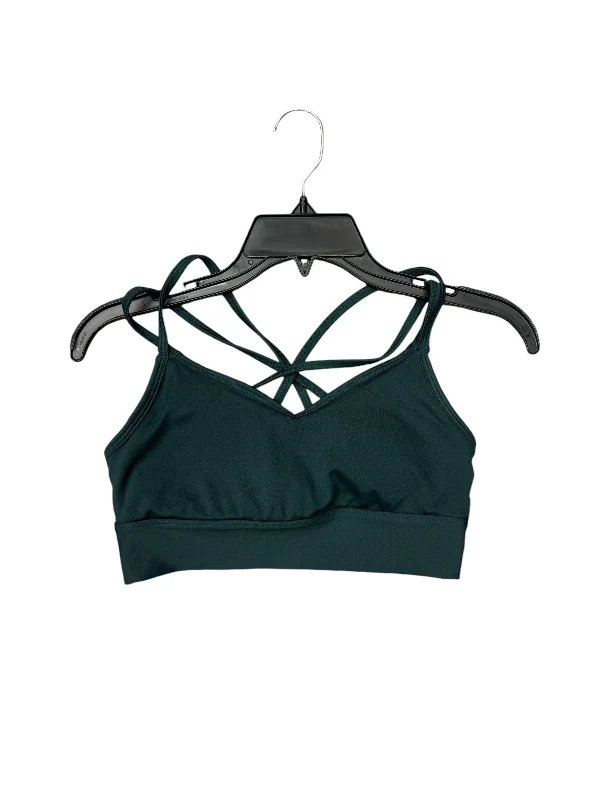 Healthy Yoga Bars with Nuts and Seeds -Athletic Bra By Madewell In Green, Size: S