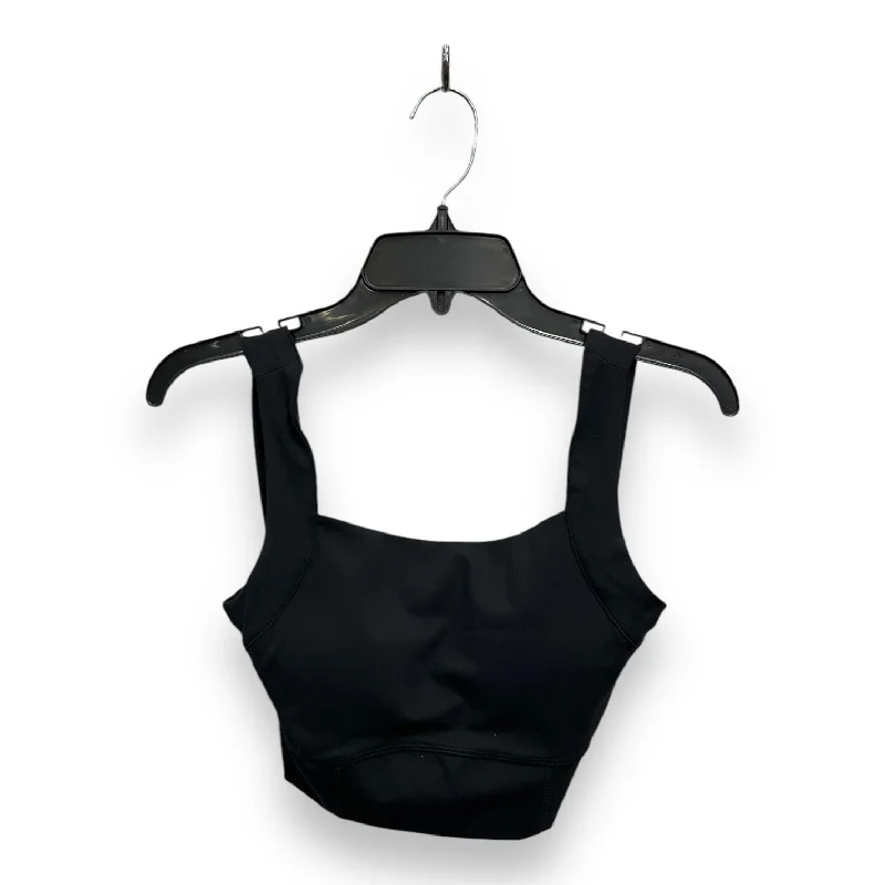 Yoga Bar for Vegan Athletes -Athletic Bra By Mono B In Black, Size: S