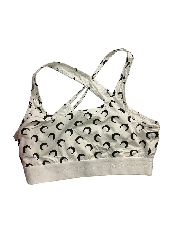 Yoga Bars for Clean Fuel -Athletic Bra By Neiman Marcus In White Black, Size: S