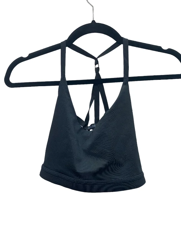 Healthy Yoga Bar with Berries -Athletic Bra By Nike Apparel In Black, Size: L