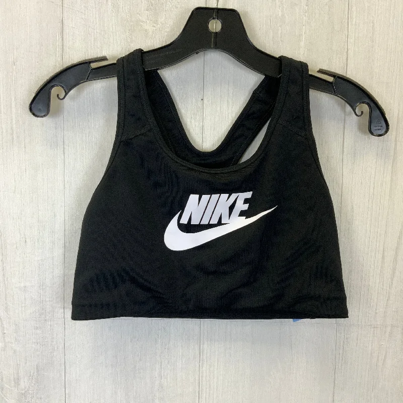 Healthy Yoga Bars for Energy -Athletic Bra By Nike Apparel In Black, Size: L