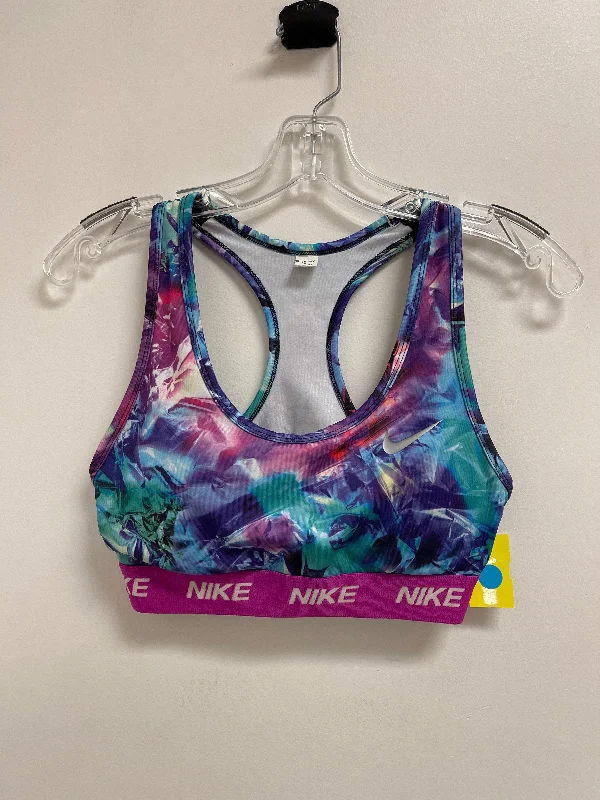 Yoga Bar for Muscle Endurance -Athletic Bra By Nike Apparel In Blue, Size: M
