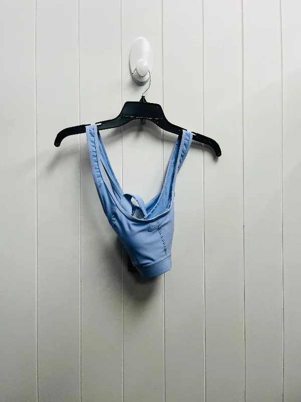 Organic Yoga Bar for Energy -Athletic Bra By Nike Apparel In Blue, Size: S