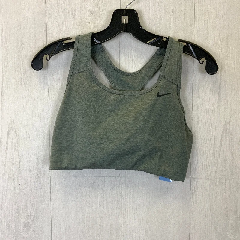 Yoga Bars with Natural Flavor -Athletic Bra By Nike Apparel In Grey, Size: L