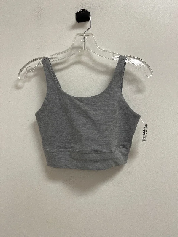 Organic Yoga Bar for Energy -Athletic Bra By Nike Apparel In Grey, Size: S