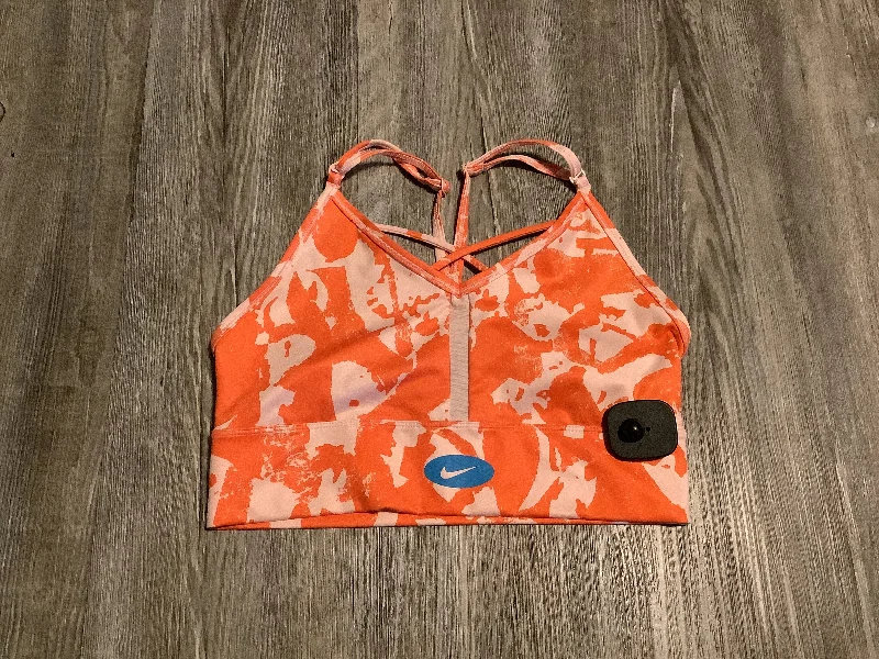 Yoga Bar with Cacao for Antioxidants -Athletic Bra By Nike Apparel In Orange, Size: M