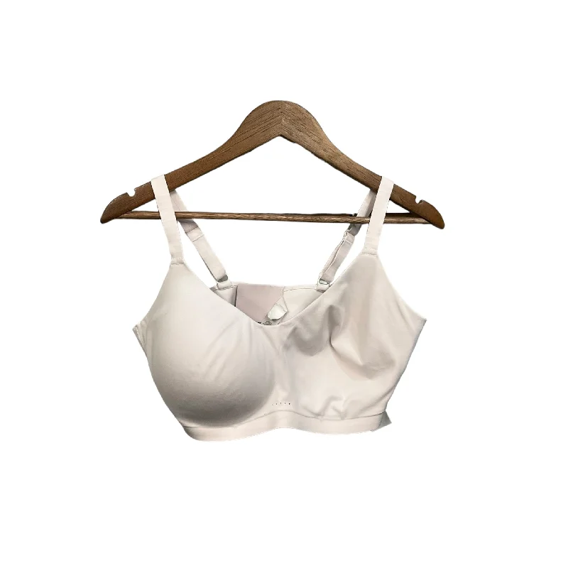 Yoga Bar with Peanuts -Athletic Bra By Nike Apparel In Pink, Size: 1x
