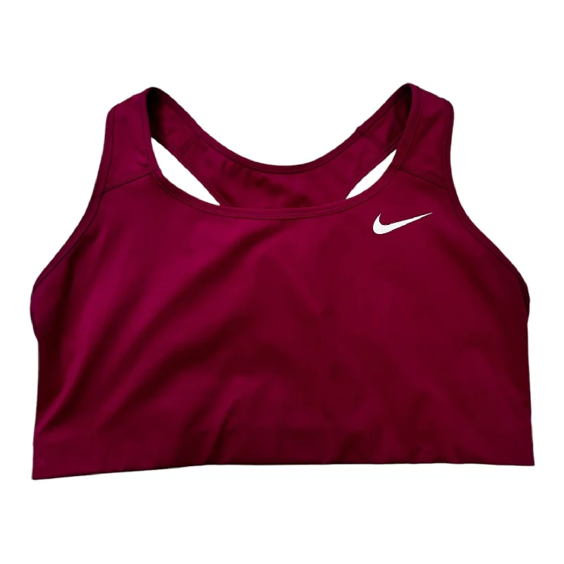 Yoga Bar with Apple and Almonds -Athletic Bra By Nike Apparel In Pink, Size: 1x