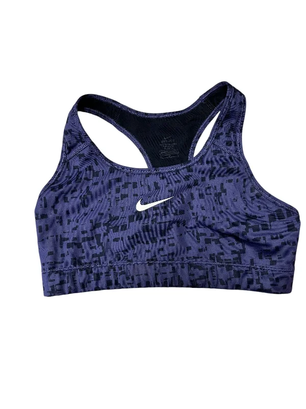 Yoga Bars for Post-Workout -Athletic Bra By Nike Apparel In Purple, Size: M
