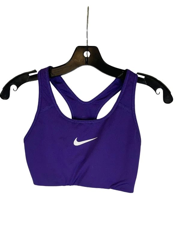 Yoga Bars for Detoxing and Cleansing -Athletic Bra By Nike Apparel In Purple, Size: S Yoga Bars for Detoxing and Cleansing -Athletic Bra By Nike Apparel In Purple, Size: S