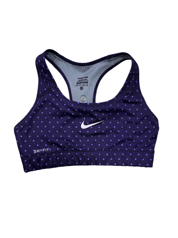 Yoga Bars with Plant-Based Ingredients -Athletic Bra By Nike Apparel In Purple, Size: Xs