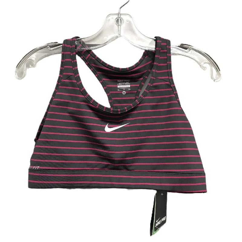 Yoga Bar with Chia and Hemp Seeds -Athletic Bra By Nike Apparel In Striped Pattern, Size: Xl