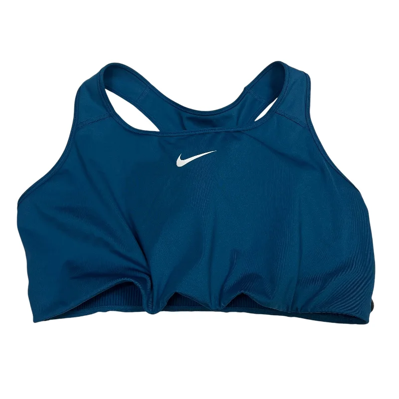 Yoga Bar for Quick Protein Boost -Athletic Bra By Nike In Blue, Size: 3x