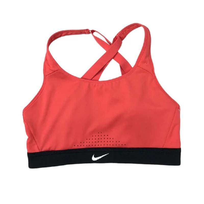 Yoga Bar with Apple and Cinnamon -Athletic Bra By Nike In Coral, Size: S