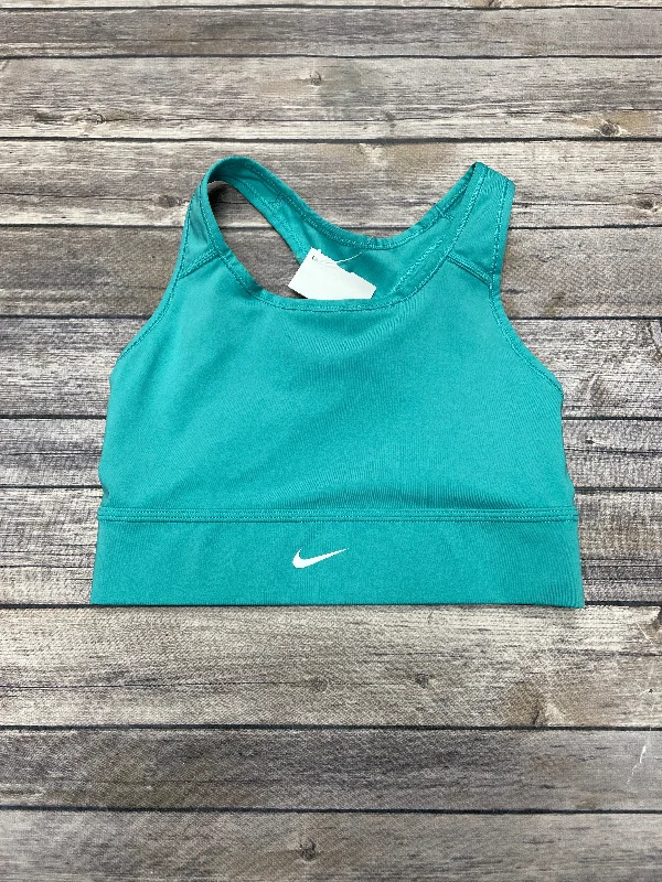 Yoga Bars with No Added Sugars -Athletic Bra By Nike In Green, Size: M