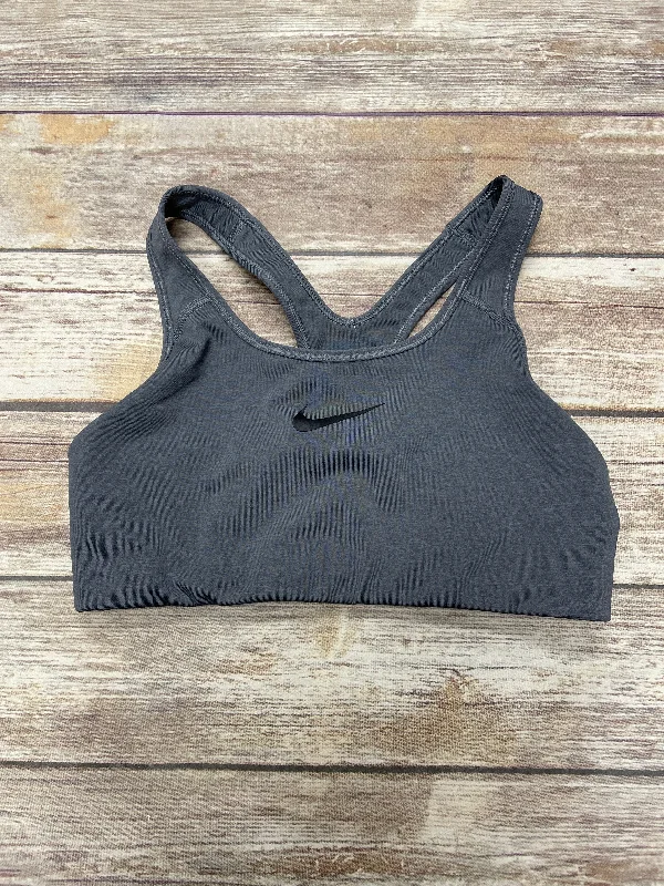 Energy Yoga Bars for Yoga Enthusiasts -Athletic Bra By Nike In Grey, Size: L