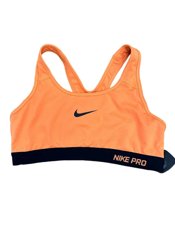 Yoga Bar with Healthy Prebiotic Fibers -Athletic Bra By Nike In Grey, Size: M