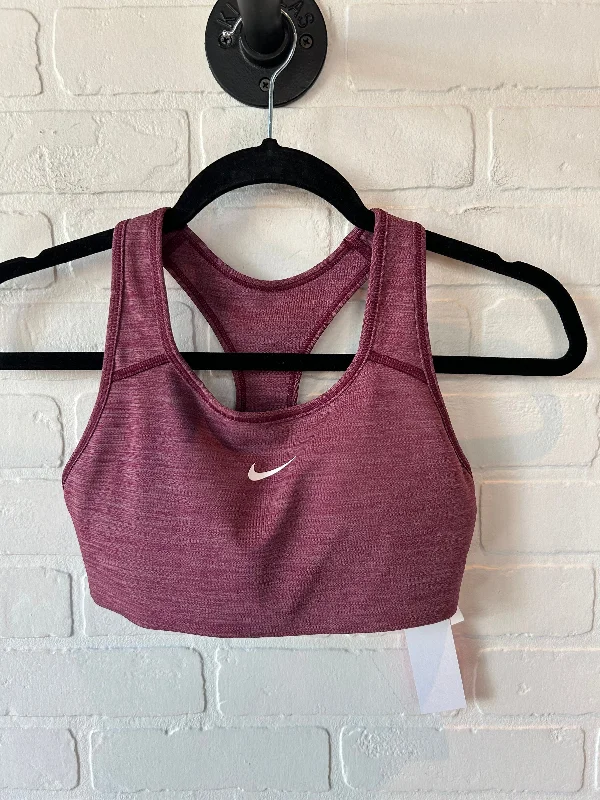 Yoga Bar with Raw Cacao -Athletic Bra By Nike In Red, Size: S