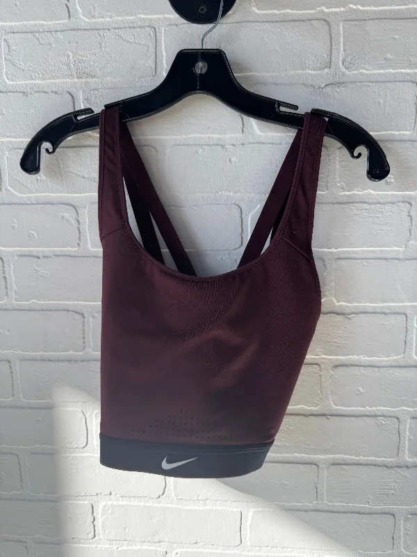 Yoga Bar with Real Nuts and Fruit -Athletic Bra By Nike In Red, Size: Xl