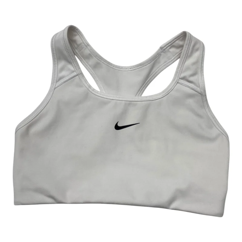 Yoga Bar for Hydration and Endurance -Athletic Bra By Nike In White, Size: S