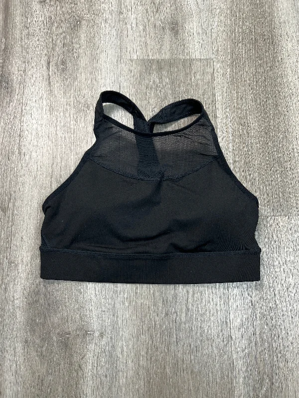Yoga Bar with Cranberry and Almond -Athletic Bra By Old Navy In Black, Size: M