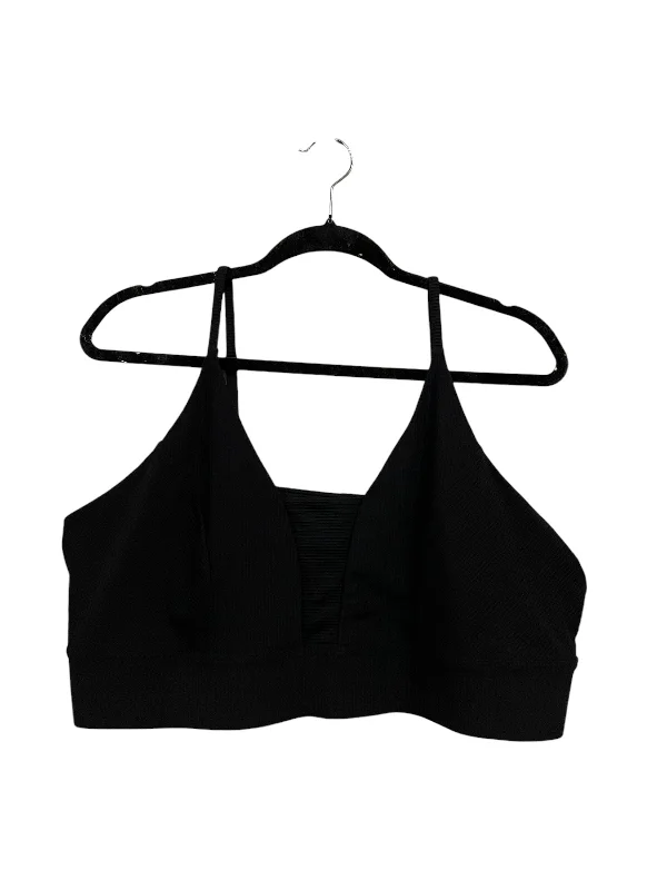 Yoga Bar with Macadamia Nuts -Athletic Bra By Old Navy In Black, Size: Xxl