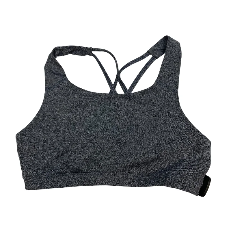 Yoga Bar with Sunflower Seeds -Athletic Bra By Old Navy In Grey, Size: Xxl