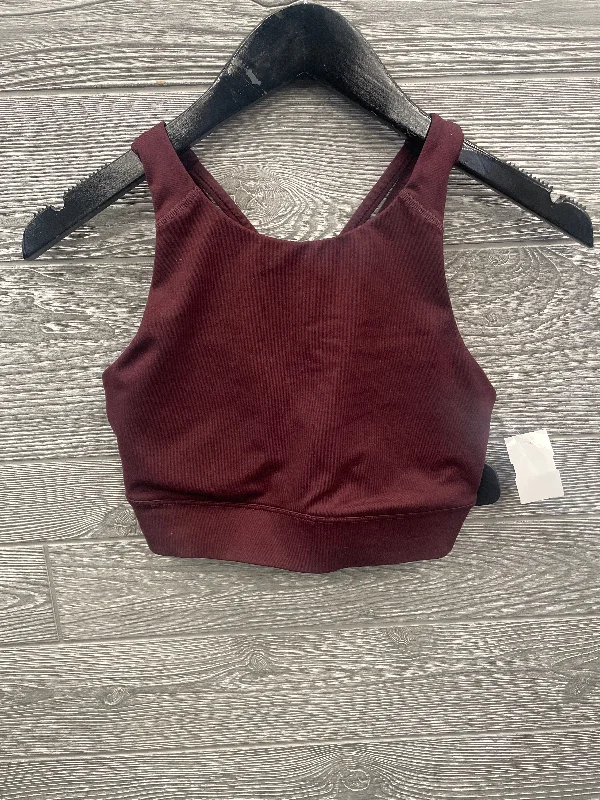 Yoga Bar with Quinoa -Athletic Bra By Old Navy In Red, Size: S