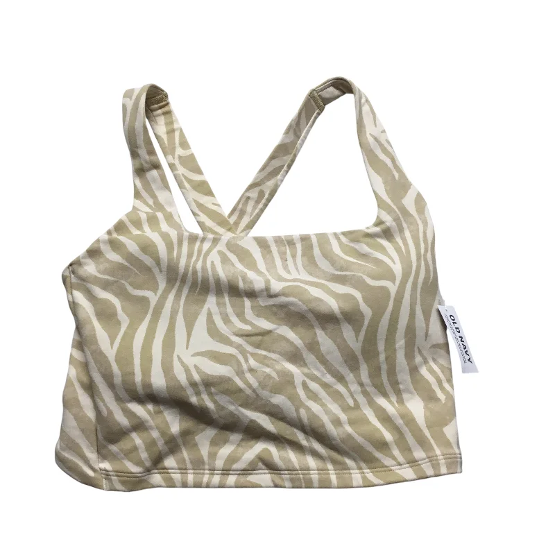Yoga Bar with Plant-Based Sweeteners -Athletic Bra By Old Navy In Zebra Print, Size: M Yoga Bar with Plant-Based Sweeteners -Athletic Bra By Old Navy In Zebra Print, Size: M
