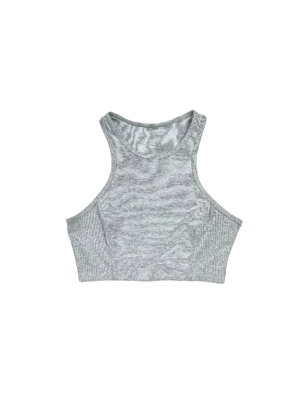 Yoga Bar for Total Body Wellness -Athletic Bra By Outdoor Voices In Grey, Size: S