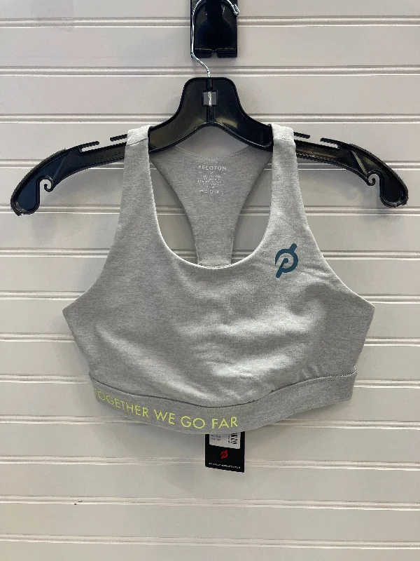 Organic Yoga Bars for Energy -Athletic Bra By Peloton In Grey, Size: M