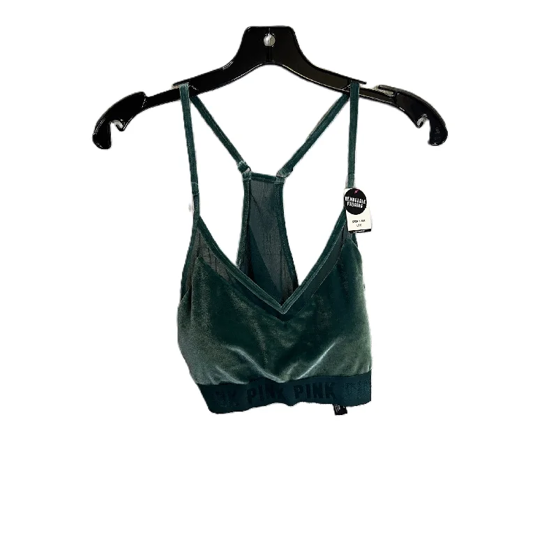 Yoga Bar for Low Sugar Snack -Athletic Bra By Pink In Green, Size: L
