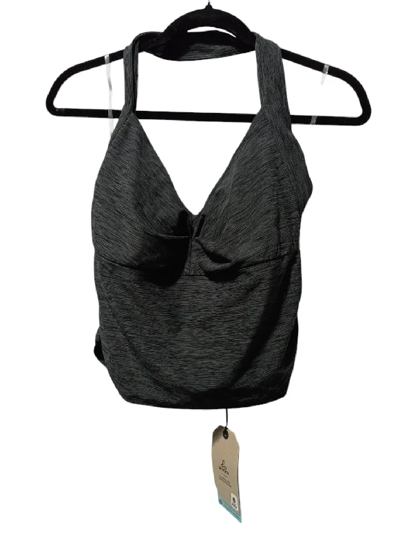 Yoga Bar for Vegan Protein -Athletic Bra By Prana In Black & Grey, Size: Xl