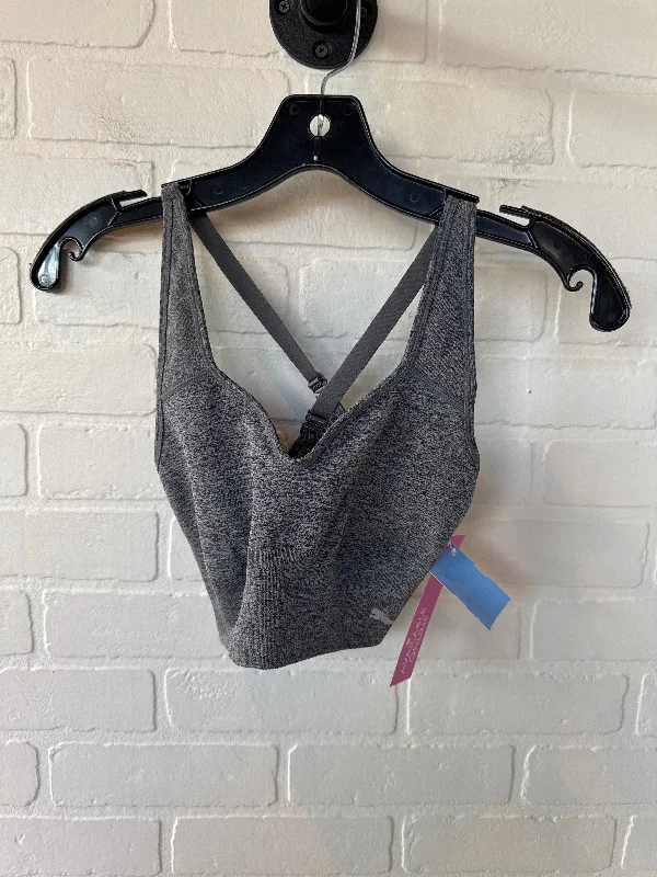 Yoga Bars for Health and Wellness -Athletic Bra By Puma In Grey, Size: M