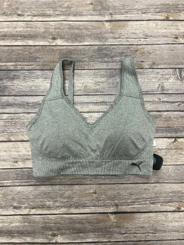 Yoga Bars for Skin Health -Athletic Bra By Puma In Grey, Size: Xl