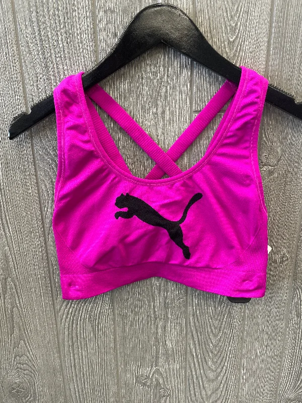 Yoga Bar with Healthy Fats for Weight Loss -Athletic Bra By Puma In Pink, Size: L
