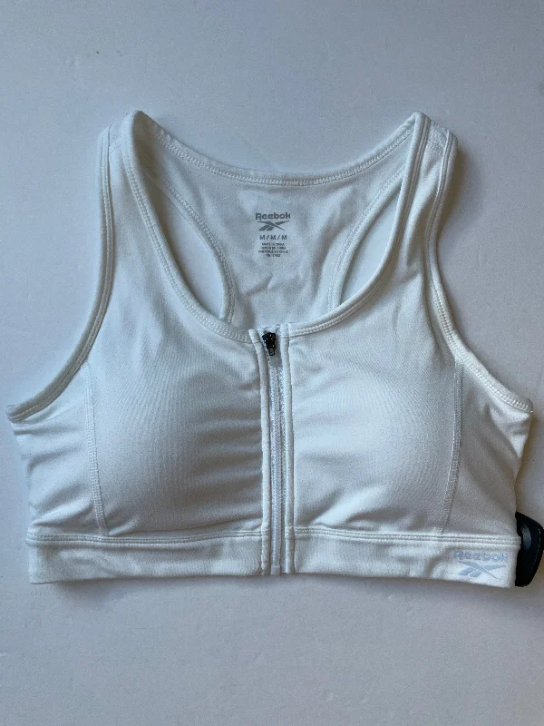Yoga Bar with Plant-Based Prebiotics -Athletic Bra By Reebok In White, Size: M