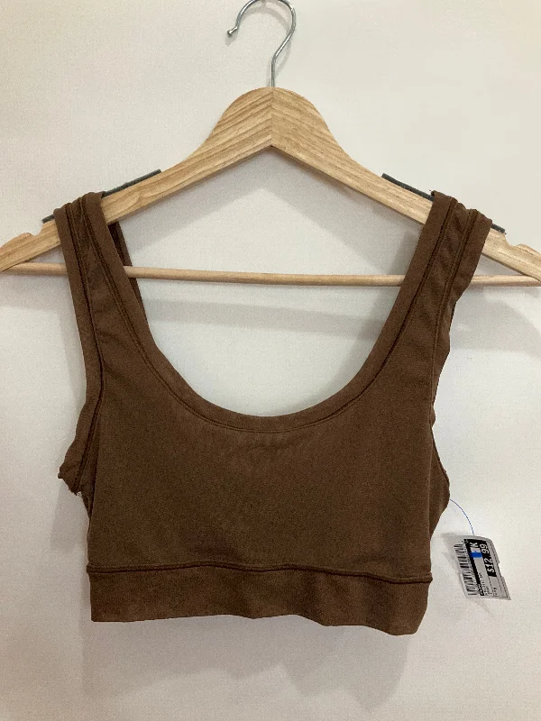 Yoga Bar with MCT Oil -Athletic Bra By Skims In Brown, Size: M