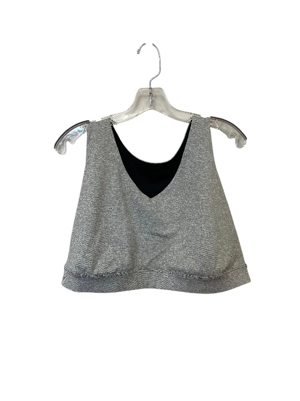 Yoga Bar with Natural Collagen -Athletic Bra By Tek Gear In Grey, Size: 3x
