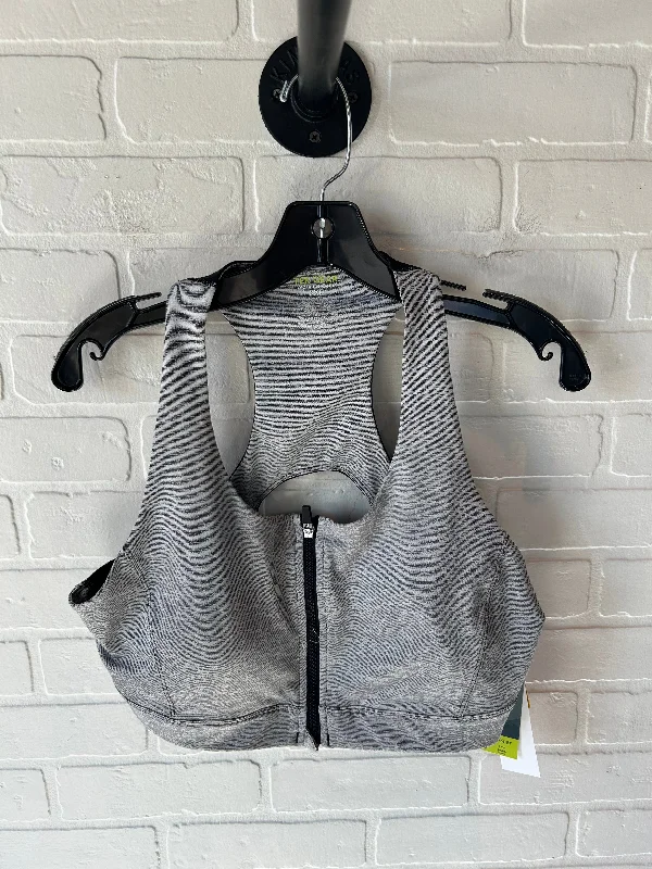 Yoga Bar for Post-Yoga Snack -Athletic Bra By Tek Gear In Grey, Size: Xxl