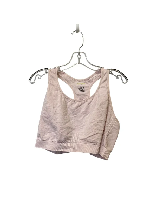 Yoga Bar for Daily Energy -Athletic Bra By Tek Gear In Pink, Size: 3x