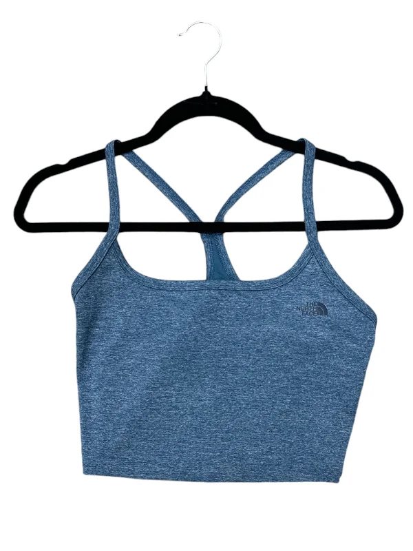 Yoga Bar with Smooth Almond Butter -Athletic Bra By The North Face In Blue, Size: S