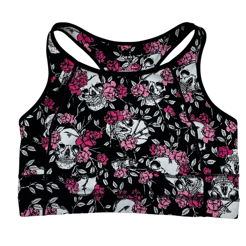 Yoga Bar for Muscle Growth and Repair -Athletic Bra By Torrid In Black White Pink, Size: 2 Yoga Bar for Muscle Growth and Repair -Athletic Bra By Torrid In Black White Pink, Size: 2