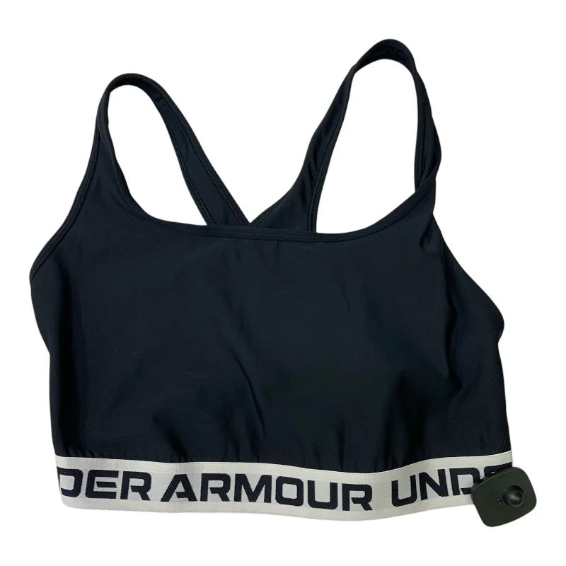 Yoga Bar with Superfoods -Athletic Bra By Under Armour In Black, Size: 3x