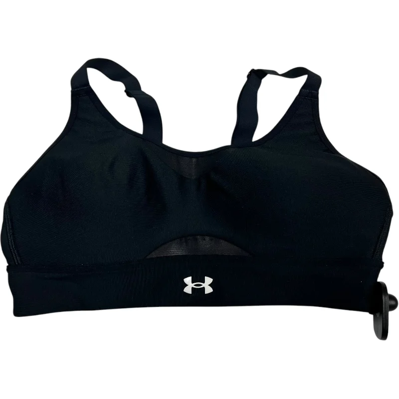 Yoga Bar with Raw Protein -Athletic Bra By Under Armour In Black, Size: S
