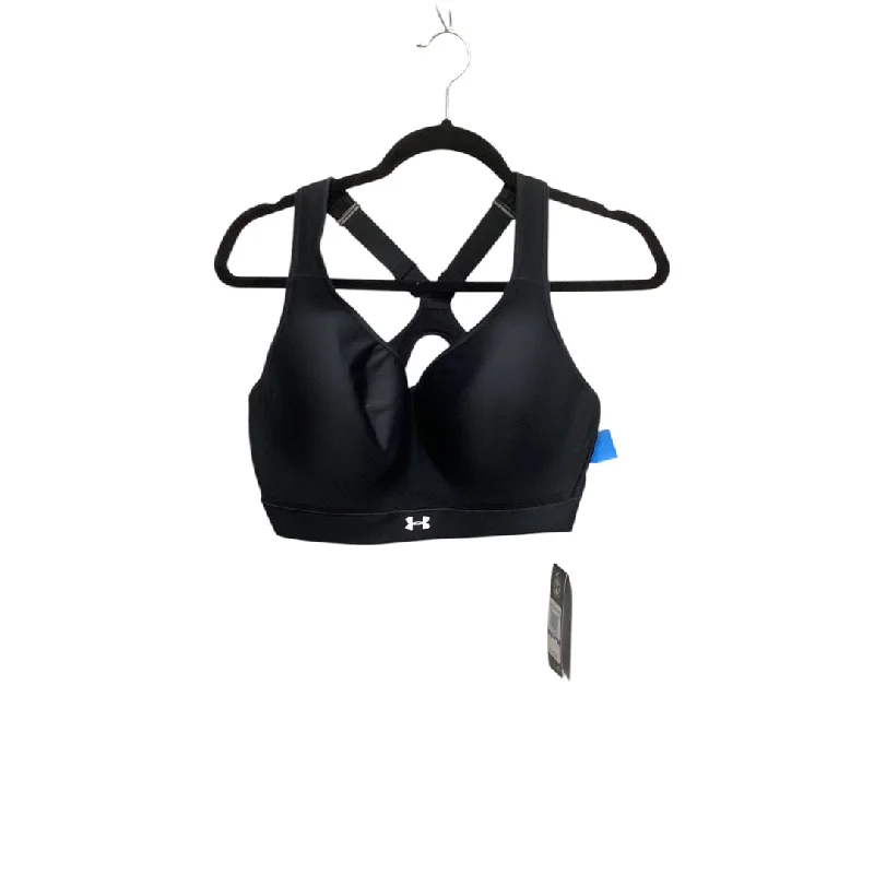 Energy Yoga Bar with Coconut Water -Athletic Bra By Under Armour In Black, Size: Xl